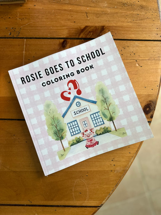 Rosie Goes to School Coloring Book