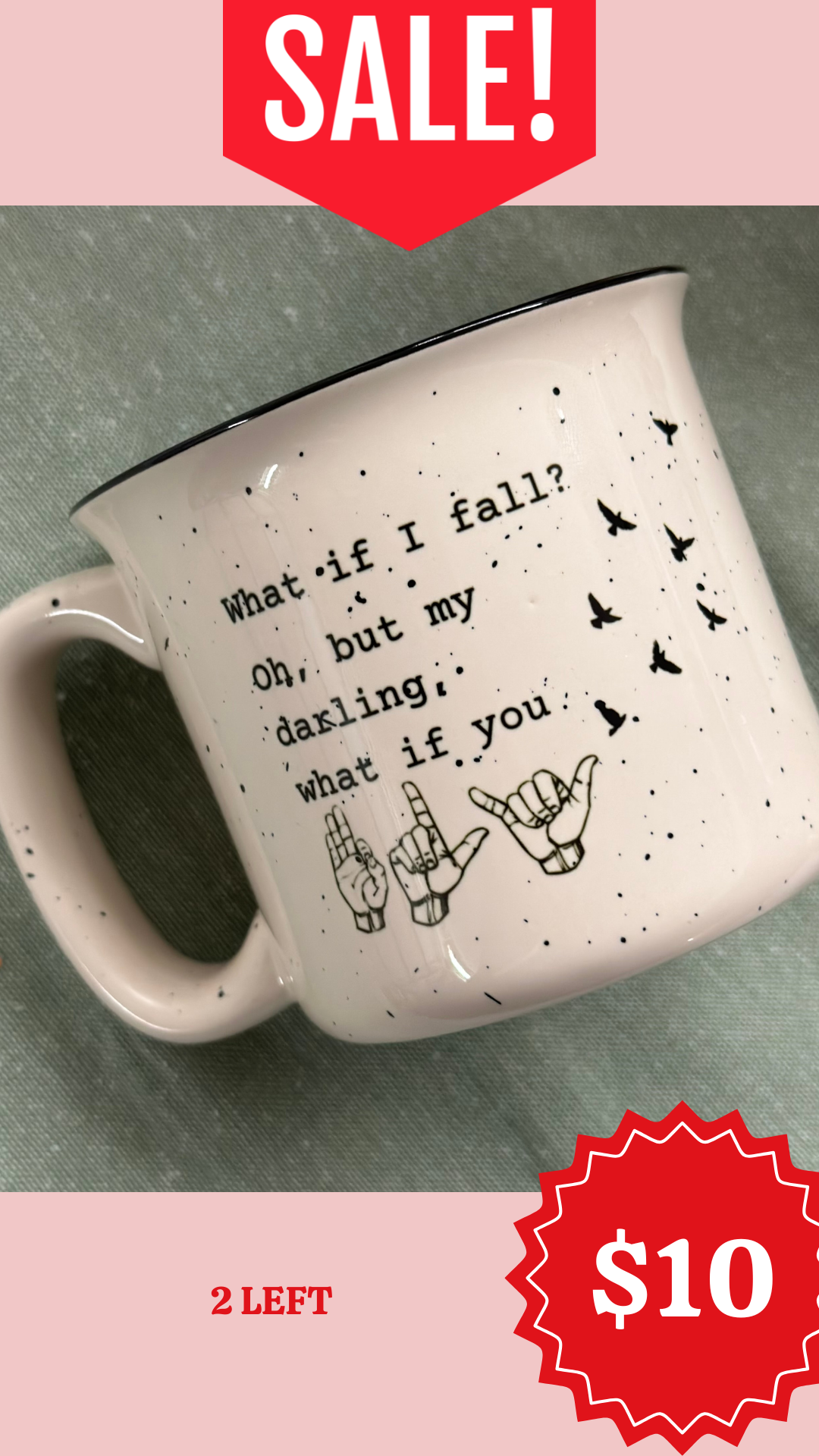 $10 Camper mug Fly My Darling