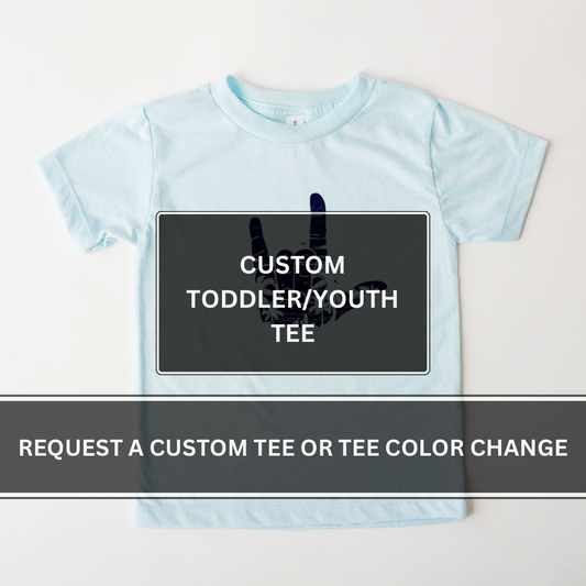 Toddler and Youth Design / Toddler and Youth Tee  Color Change