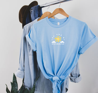 You Are My Sunshine Blue Tee