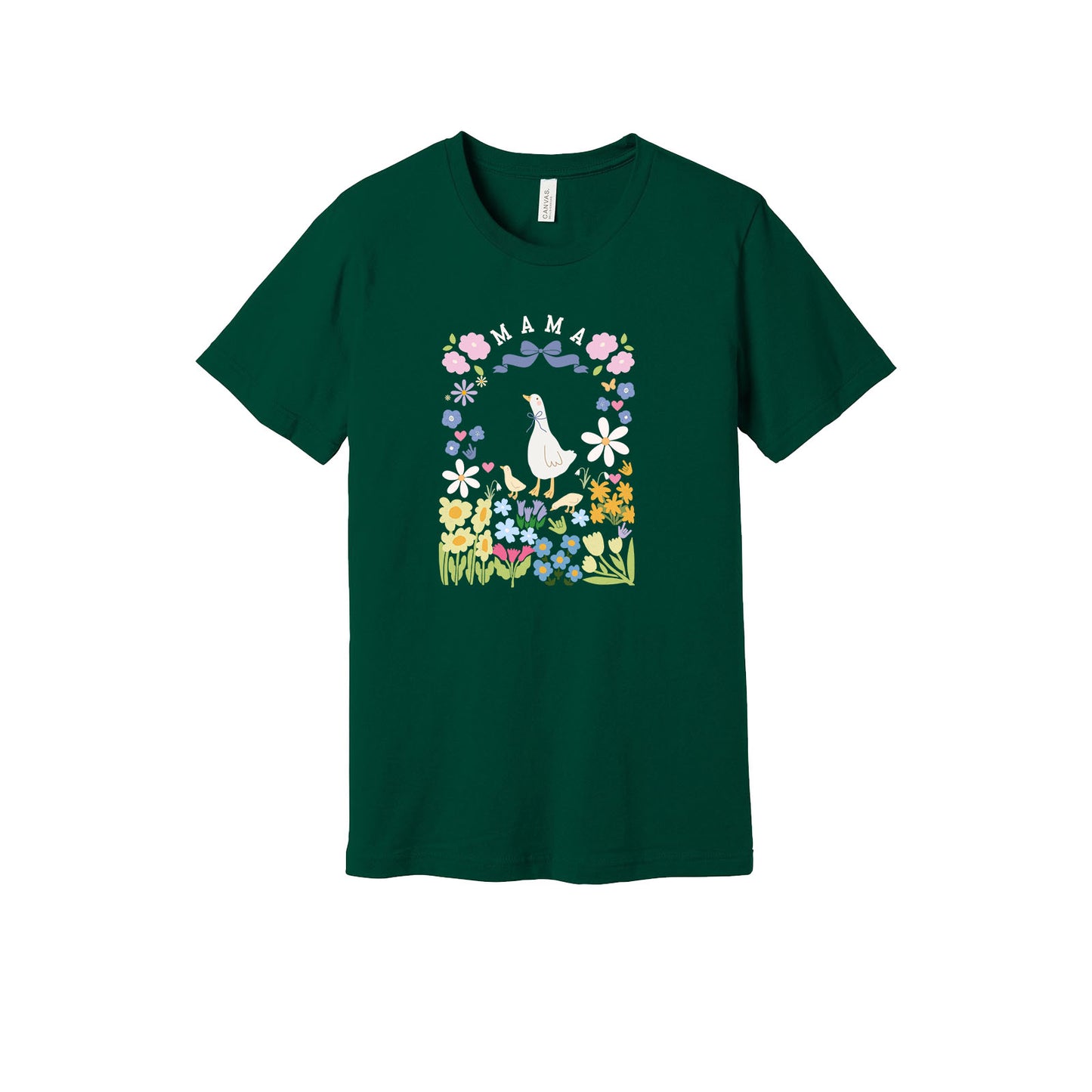 MAMA Duck ILY Green Tee