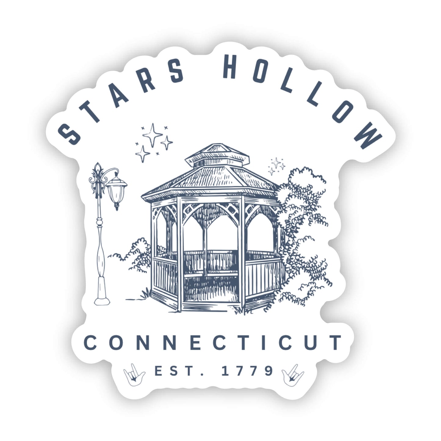 Stars Hollow Sticker