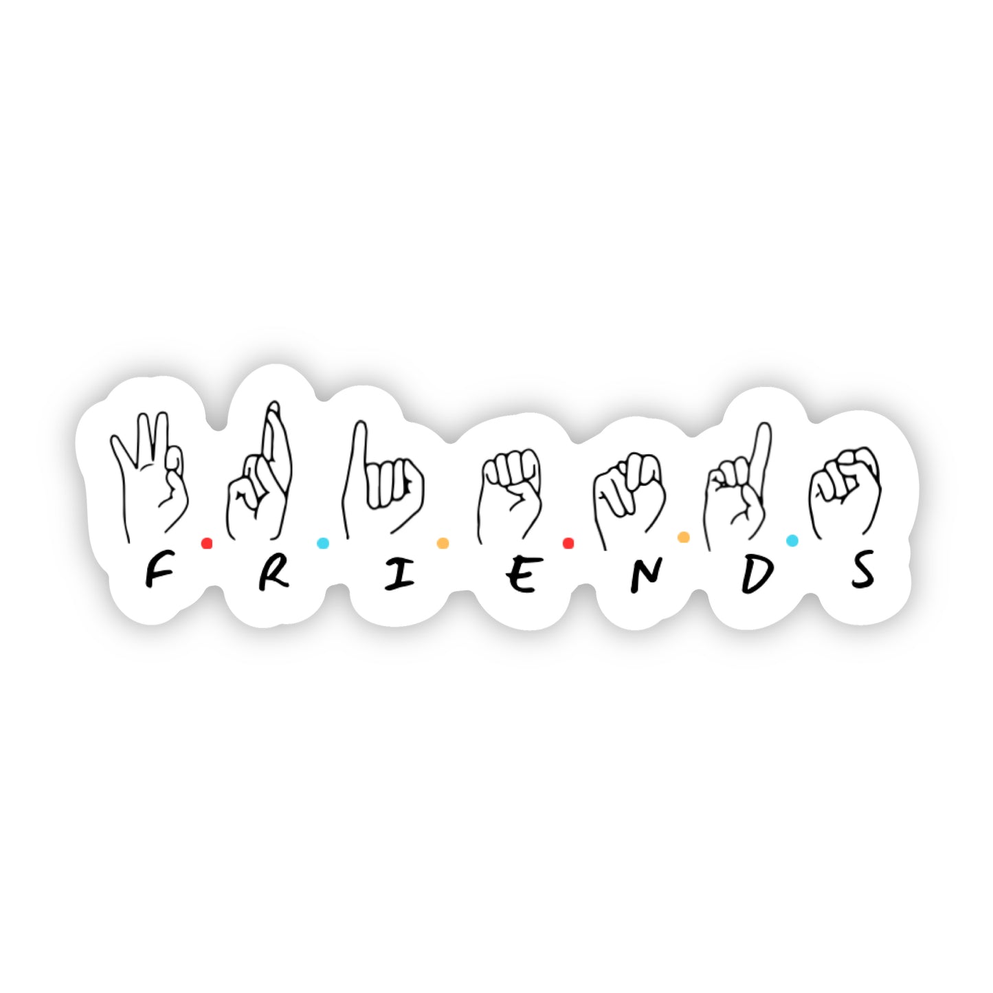 Friends Sticker Set