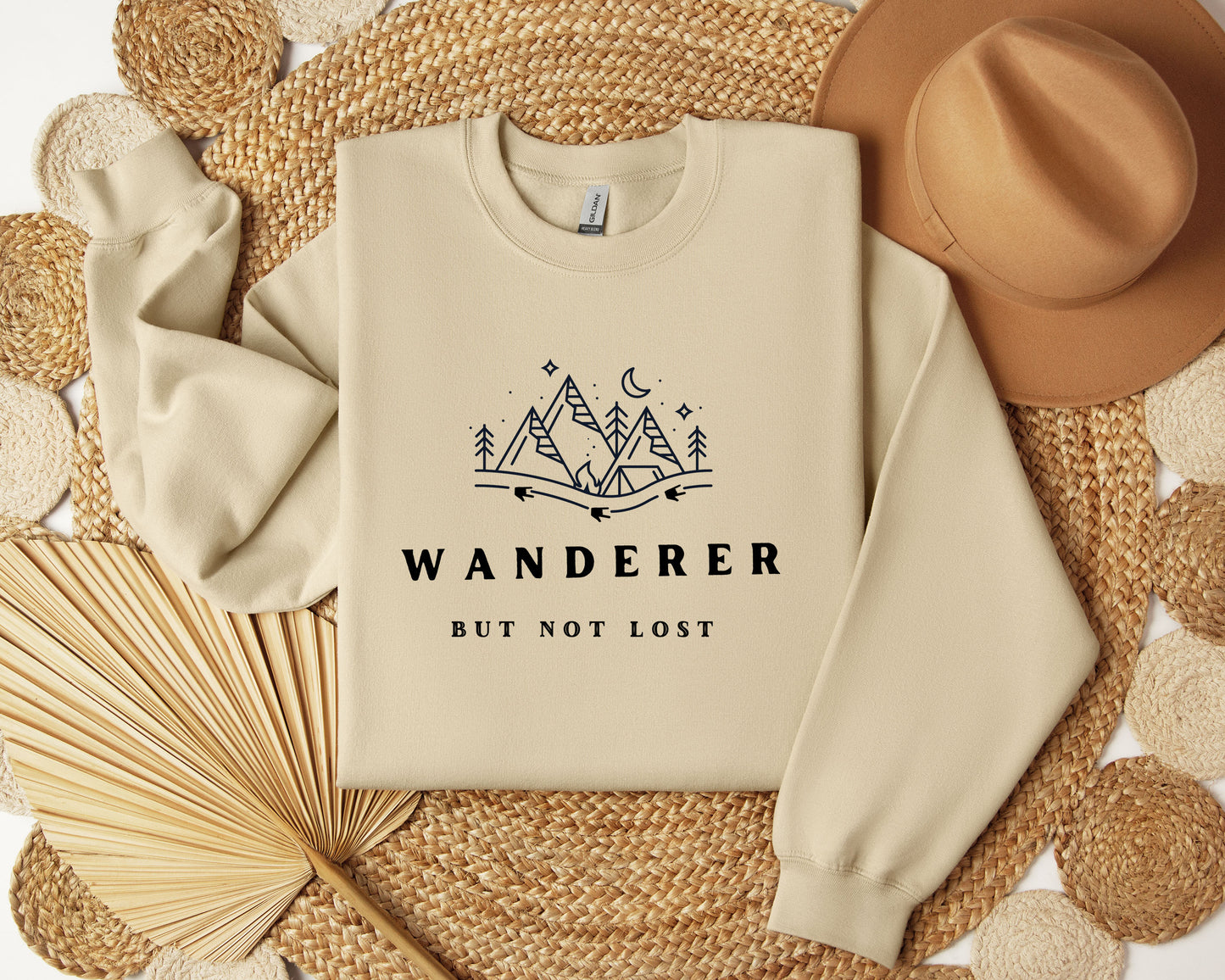 Wanderer Tan Cream Sweatshirt