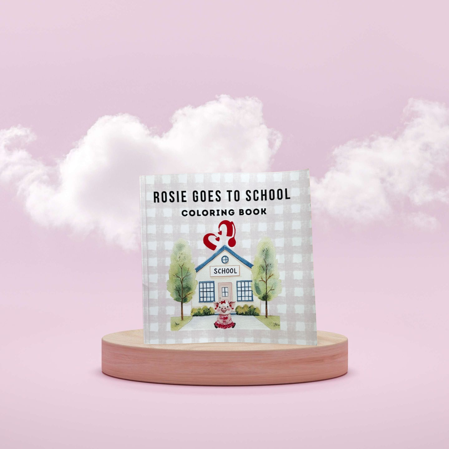 Rosie Goes to School Coloring Book