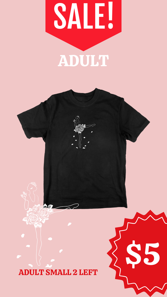 DHH ballerina $5 tee size S